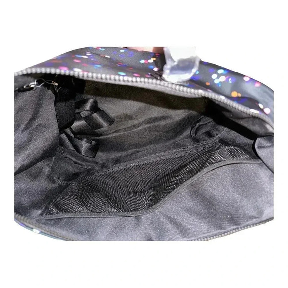 NWT Mondani New York Black Multicolored Weekender Bag - Picture 4 of 6